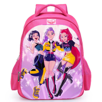 กระเป๋าเป้นักเรียนประถม The Witcher - KPop Demon Hunters กระเป๋าเป้พิมพ์ลายการ์ตูน