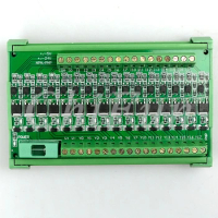 16 way PLC amplifier board isolation board protection board input NPN/PNP output PNP