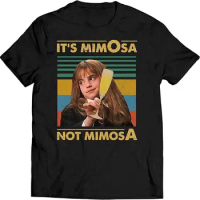 It's Mimosa Not Mimosa Vintage Shirt Humor Black T-Shirt