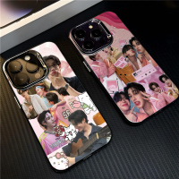 เคสสำหรับ Realme C67 C55 C53 C35  C33 C25 C21Y C30 C25 C20 C17 C15 C12 C11 Realme 5 6i แฟชั่นชุบโลหะ