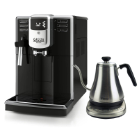 【GAGGIA】ANIMA 全自動咖啡機 110V+Tiamo 電細口壺0.8L 110V(HG7272+HG2448)
