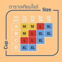 บราไร้โครง Smart Size รุ่น WB3Y27 สีเบจ Set 3 ชิ้น