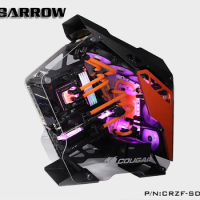 Barrow Acrylic Board Water Channel Solution kit use for COUGAR Conqueror Case / for CPU and GPU Block / Instead reservoir