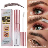 Transparent Eyebrow Styling Gel New Long Lasting Waterproof Brow Gel Makeup Eyebrow Wax Set