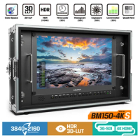 Lilliput BM150-4KS Broadcast 15.6" HDR 3D-LUT Color space Carry-on 4K Director Monitor 3840x2160 SDI HDMI Tally VGA