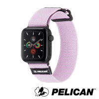 【PELICAN】派力肯 Apple Watch 38-40mm 1-7代/SE Protector(保護者NATO錶帶- 淡紫色)