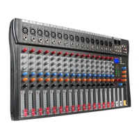 Audio mixing sound mixer 16 channel professional mixer console with USB