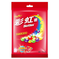 Skittles 迷你彩虹糖小巧包家庭號(135公克/袋) [大買家]