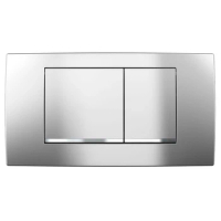 1pcs Toilet Dual Flush Plate For Geberit Twinline 30 Dual Flush Plate For 115.899.KN.1 White Plastic Bathroom Plate Home Parts