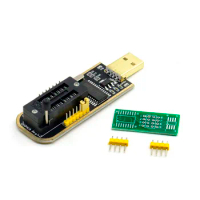Free Shipping USB Programmer 24 25 Series EEPROM SPI Flash BIOS Board Module Software Driver