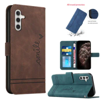 For Samsung Galaxy A14 4G 5G Чехол для Magnetic Wallet Cases Book Flip Cover Phone Coque Fundas Capa For Samsung Galaxy A14 5G