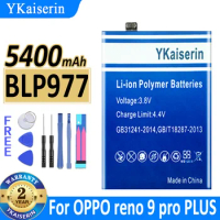 5400mAh YKaiserin Battery BLP977 For OPPO reno 9 Pro PLUS/Reno9 pro+ Bateria