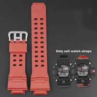 Watch Band For Casio GW-9400/9300 Cat Man Series Light Energy Rubber Watch Band Resin silicone Men's waterproof Accessories