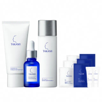 【TAKAMI】官方直營 超級三步驟全套保養組(小藍瓶30ml+潔顏乳80g+肌亮露 I 120ml)