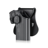 Amoamx Tactical Paddle Low Ride Duty Drop Pistol Holster For Taurus 24/7, CZ 75D