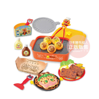 ANPANMAN 麵包超人-烤肉！章魚燒！鐵板燒！3way麵包超人有聲烤盤玩具DX(3歲以上)