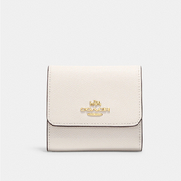 COACH 短皮夾 Small Trifold Wallet With Floral Cluster Print Interior