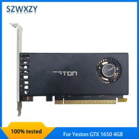 Original For Yeston GTX 1650 4GB Graphics Card HDMI DP PCI-E 3.0 GDDR6 128bit GTX1650 4GB 100% Tested Fast Ship