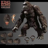 New Movie Kong Skull Island Action Figure 18CM Gorilla Anime Figure Model Statue Toy Gift
