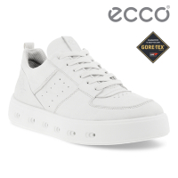 ECCO STREET 720 W SNEAKER 街頭趣闖防水皮革休閒鞋 女鞋 白色