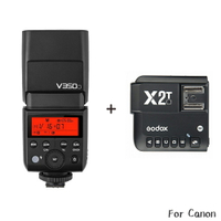 ◎相機專家◎ Godox 神牛 V350C + X2 發射器 Canon TTL 鋰電機頂 閃光燈 搭X2T 開年公司貨【跨店APP下單最高20%點數回饋】