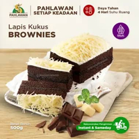 Lapis Kukus Pahlawan Brownies Reguler Pack - Oleh-oleh Khas Surabaya