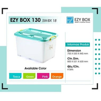 SKY - Ezy Box Container Box Plastik 130 Liter Kotak Penyimpanan BESAR JUMBO MURAH 150 liter 95 liter