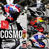 หมวกกันน็อคครึ่งใบ MT รุ่น COSMO SV ใหม่!!2025 ของแท้!! ส่งไว!! 320SP.วงเวียนใหญ่!!