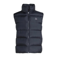 【adidas 愛迪達】Commercial Vest 男 運動背心 立領 保暖 黑(IY3399)