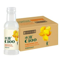 農夫山泉水溶C100柠檬味445ml*15瓶#飲料