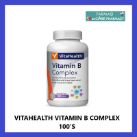Vitahealth Vitamin B Complex 100's / 30's