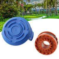 1PC Trimmer Spool Line + Cap For MacAllister MGTP18Li 1.5mm 1x2.5m Strimmer For Garden Grass Lawn Strimmers And Trimmers