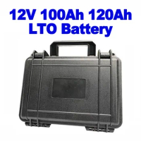 Wholesale Lithium titanate LTO battery 12V 100Ah 120Ah for trolling motor thruster sailing ship catamaran UPS RV +10A charger