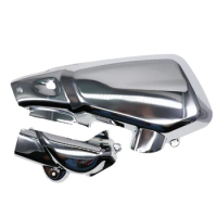 Motorcycle Scooter Air Filter Cover Shell Air Cleaner Assembly for Honda DIO50 ZX34 ZX50 AF34/AF35​ ​Chrome