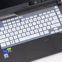 Silicone Laptop For Asus Rog Strix G15 G513r (2022) G513qm G513qc G513 R Qm Qc 15.6 Inch Keyboard Protector Cover Skin