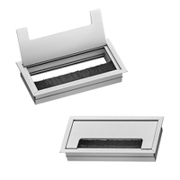 鋁出線盒 J3096 方形金屬可掀出線盒 收納排線