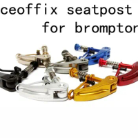 7 Colors Bicycle Seatposts Clamps for Brompton Bike Ultralight seatpost clamp sp01 upgrade
