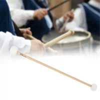Drum Mallet Easy to Grip Wool Felt Drumstick Anti Slip Bass Percussion Mallet for Snare Drums Marimbas Glockenspiel Bell Kids