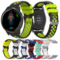 22mm Silicone watchbands belt For Samsung Galaxy Watch 3 45mm Gear S3 wristband For Garmin venu 2 Vivoactive 4 strap bracelet