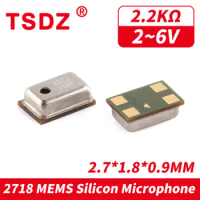 10Pcs/Lot 2718 MEMS SMD Mics 2.7*1.8*0.9mm Sensitivity 42dB Analog Signal Silicon MIC Condenser Microphone SMT Mic Top Sound
