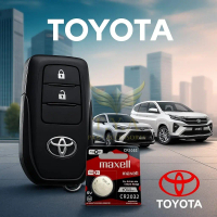 Baterai Remote Smart Key Kyless Mobil Yaris Cross Avanza Original untuk All Yaris Avanza Veloz Awet 