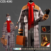 COS-KiKi Vtuber Nijisanji Luxiem Mysta Rias New Clothes Game Suit Gorgeous Cosplay Costume Halloween Party Role Play Outfit Men