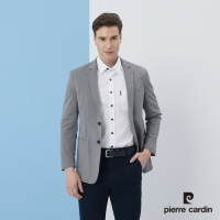 Pierre Cardin皮爾卡登 男款 都會時尚休閒西裝外套-灰色(5217572-95)