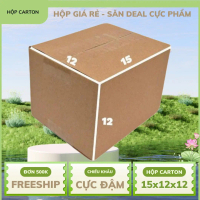 Combo 200 hộp carton gói hàng mã 15x12x12 cứng cáp