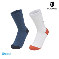 BLACKYAK COOLMAX透氣中筒襪(兩色可選)| IU代言 機能襪 運動襪 中筒襪 吸濕排汗 |BYDB1NAB02