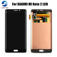 100% Original For XIAOMI Mi Note 2 LCD Display 10 point Touch Screen Digitizer For Xiaomi Note 2 Mi Note 2 201521 LCD