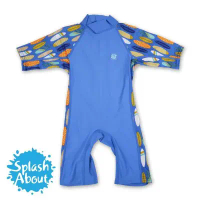 【Splash About 潑寶】Toddler UV Suit  兒童抗UV連身泳衣 - 衝浪小子 2-4歲-4-6歲