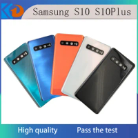 For Samsung Galaxy S10 S10 Plus S10+ S10e Back Battery Cover Plastic Case