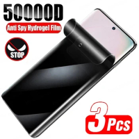 3Pcs Anti Spy Hydrogel Film Screen Protector For Samsung Galaxy S23 S20 S24 S22 Ultra S8 S21 Plus FE Note 20 10 9 Ultra Privacy