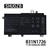 SHUOZB B31N1726 B31BN91 Battery For Asus FX504 FX504GE FX505DY TUF505DY TUF504GD TUF565GD TUF554GE Gaming FX505 B31N1726-1 New